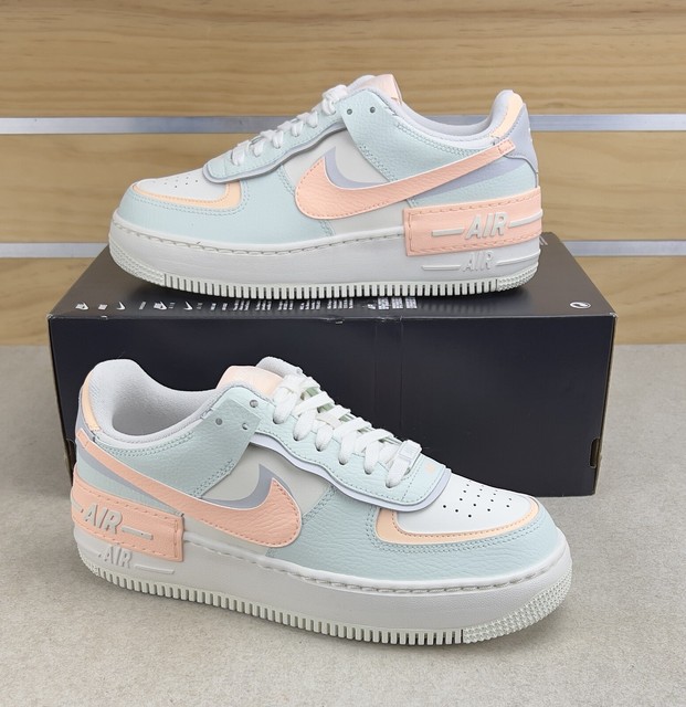 Size 8.5 - Nike Air Force 1 Low Shadow Barely Green/Crimson Tint/Sail for  sale online | eBay