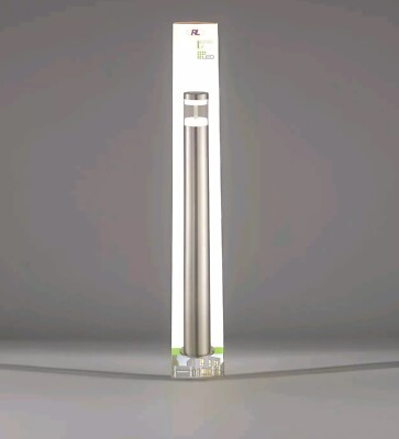 Reality LED Wegeleuchte SAO PAULO Außenleuchte 7W 450lm silber Wegelampe 78cm