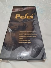 Pefei Tweezers Set - Professional Stainless Steel Tweezers for Eyebrows - Great