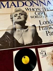 MADONNA WHO'S THAT GIRL RECORD TOUR PROMO HUGE EUROPE POSTER PICTURE POSTER DISC