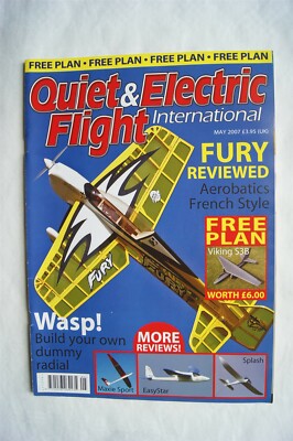 2007 Quiet & Electric Flight Magazine - May + Plans