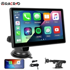 10.1" IPS Car Portable Wireless Apple CarPlay Android Auto FM TouchScreen Radio