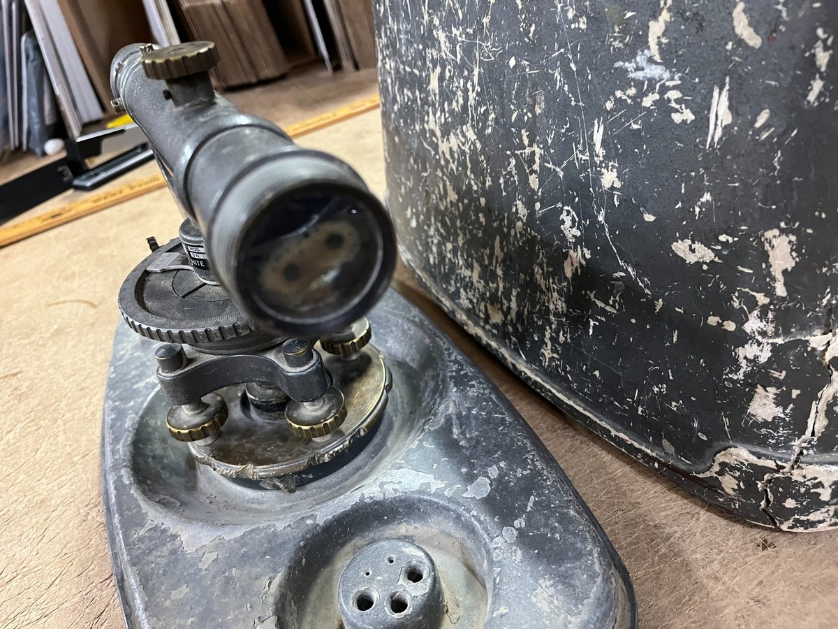 趣味 TRANSIT Vintage David White Model 8114 Instruments Surveyor Transit