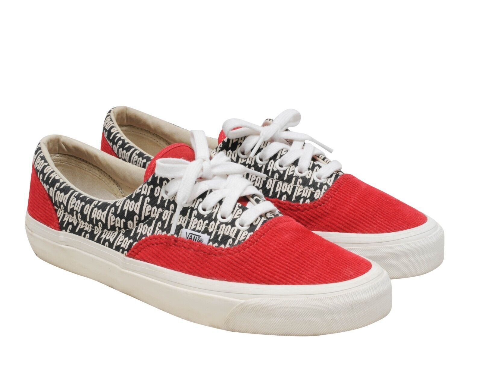 Size 9.5 - VANS Era 95 DX x Fear of God Collection 2 Red 2017 for
