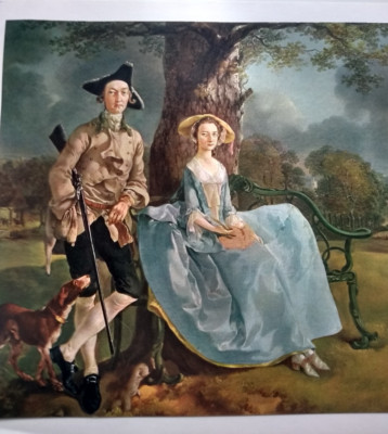 Thomas Gainsborough / Das Ehepaar Robert Andrews 1748 / Kunstdruck Bild