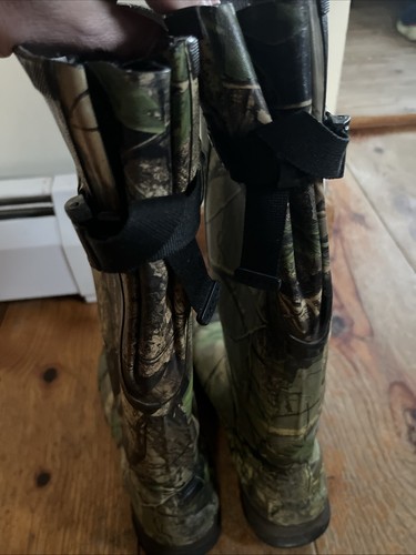 Size 11 Mens Lacrosse 4x Burley 18" Realtree Apg Scent Free Hunting Boots - Picture 4 of 9