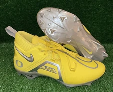 Nike Oregon Ducks Alpha Menace Pro 3 Team Issued Football Cleats Size 13.5
