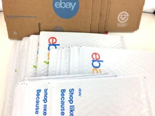 29 Ct Ebay Shipping Kit Lot Boxes Padded Bubble Envelopes Mailers Tape Stickers 