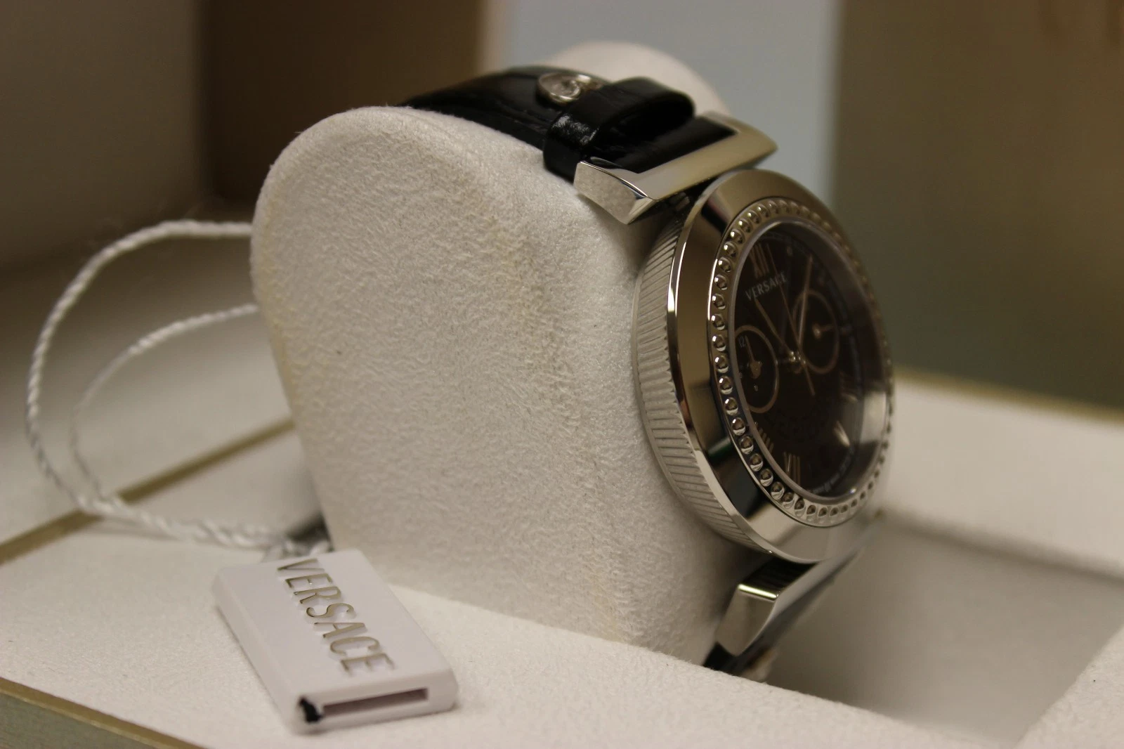 Orologio Cronografo Versace Donna VA9010013 Vanity Chrono Tondo Acciaio Inox