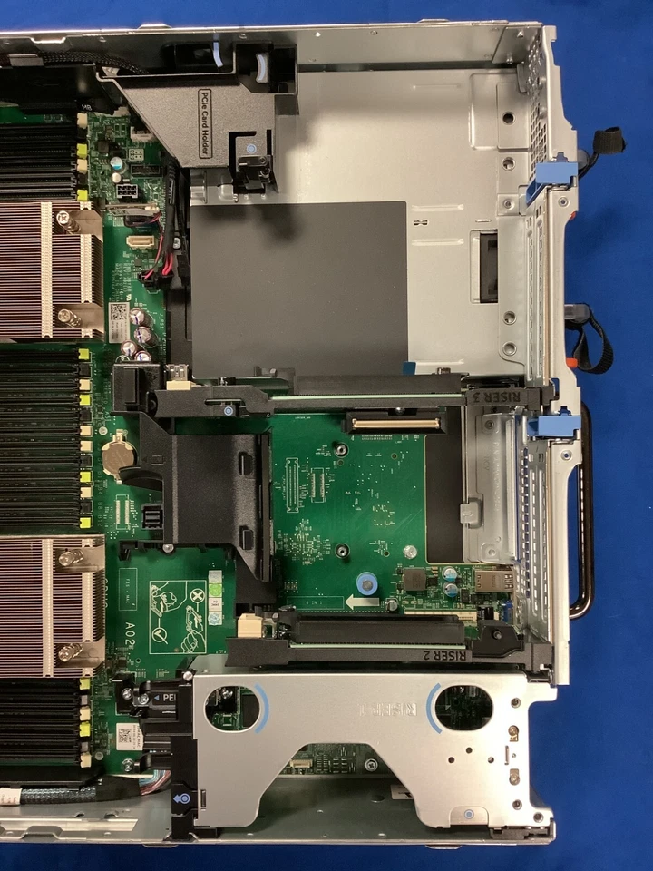 Dell EMC XC730 G13 16 bay 2.5" mob# 072T6D 2x1100w PSU Heatsink Fans cables - Image 3 of 4