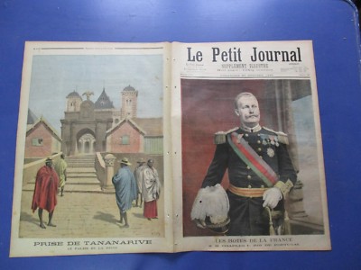 LE PETIT JOURNAL 1895 Madagascar Expedition Uniformes De L'armee Opera