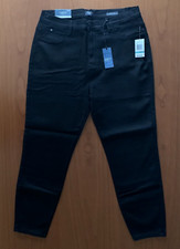  78 Curve Appeal Shaping System High Rise Stretch Skinny Jeggings Black Size 16