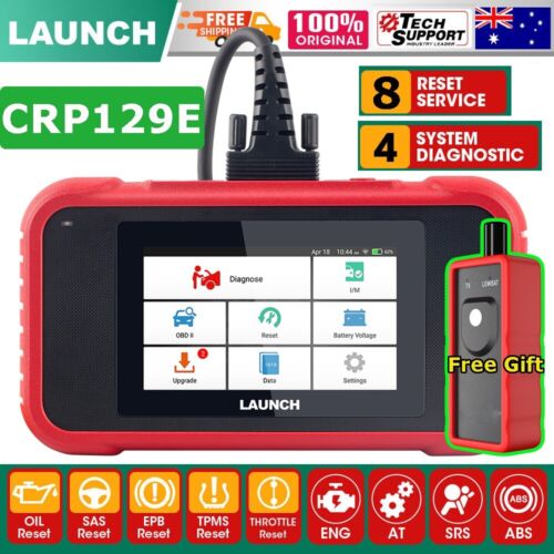 2024 Launch CRP129E Car Diagnostic Tool OBD2 Scanner Engine ABS SRS SAS EPB TPMS - Picture 1 of 12