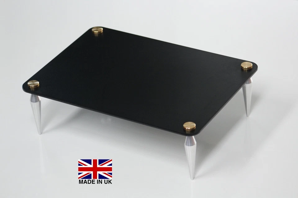 Monitor Stand Aluminium, 250mm x 350mm x 100mm Universal desktop Home office - Image 2 of 4