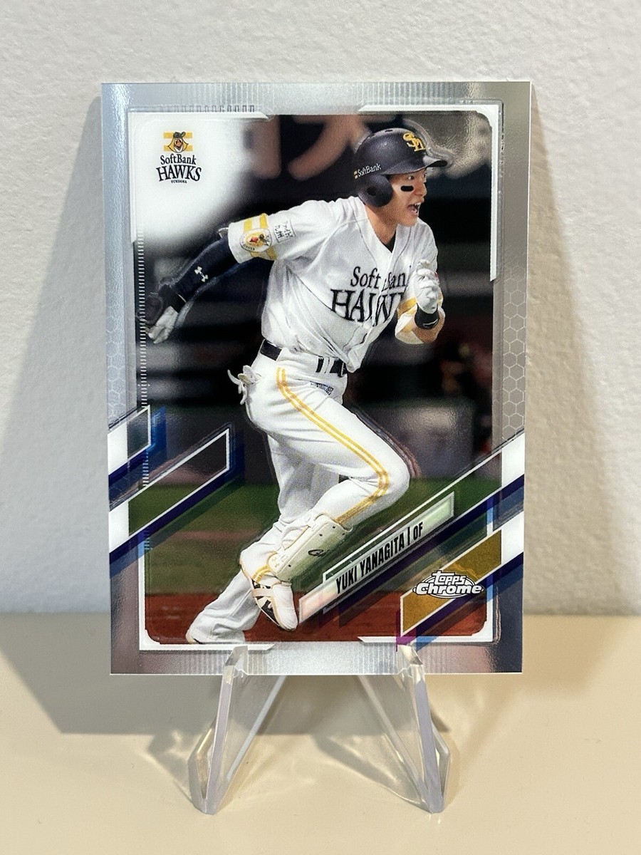 2021 Topps Chrome Nippon Base Yuki Yanagita #93 Softbank