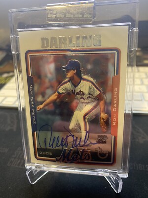 Ron Darling 2005 Topps Retired Signature Edition Auto Mets | eBay