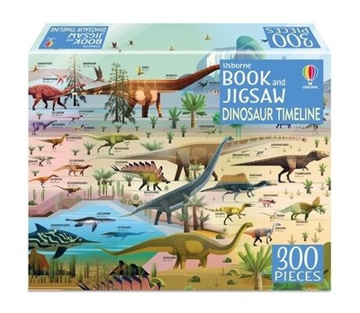 Usborne Book and Jigsaw Dinosaur Timelin Firth, Rachel Paperback