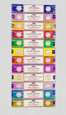 Satya Mix Variety Incense Sticks Agarbatti Pack of 12X15g Each 180 Contains