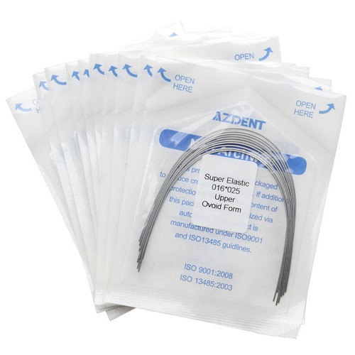 Dental Orthodontic Arch Wire Wires Oval Form Stainless Steel Round/Rectangular - Photo 109/208