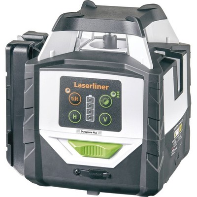 Laserliner Rotationslaser mit Stativ & Teleskop Nivellierlatte G360 MX + Zubehör