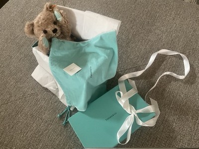 Tiffany & Co. x Steiff Teddy Bear   Return to Tiffany Love   SHIP FREE