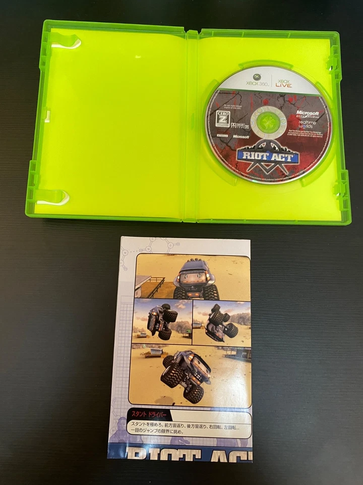 Riot Act Crackdown Riotact  NO manual Import Japan Xbox 360 Japanese ver. - Image 2 of 4