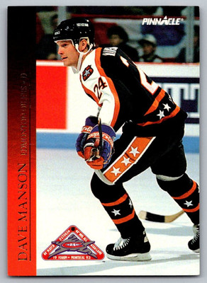 1993-94 Score Pinnacle All-Stars Dave Manson Edmonton Oilers #38