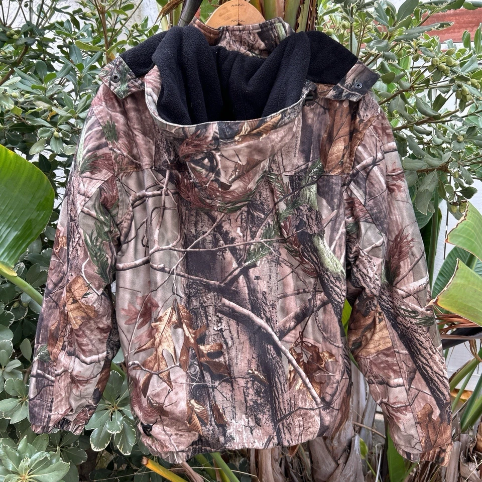 Winchester Camo Hunting Jacket Men’s Size M Realtree Fleece Lined - Image 4 of 4