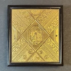 RARE UNION CASE & AMBROTYPE PHOTO OF LITTLE GIRL with GOLD JEWELRY & FANCY HAT