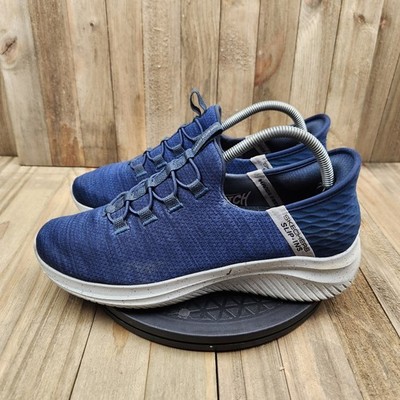 Skechers Slip-ins Ultra Flex 3.0 Smooth Step Mens size 8 Blue Sneakers 232452