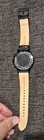 Michael Kors Thompkins Mens Chronograph Watch Green Camo Dial Black Leather Band — photo 5