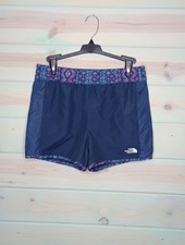 North Face Youth Girls Swim Shorts Size LG 14/16 New with Tags Blue Flash Dry