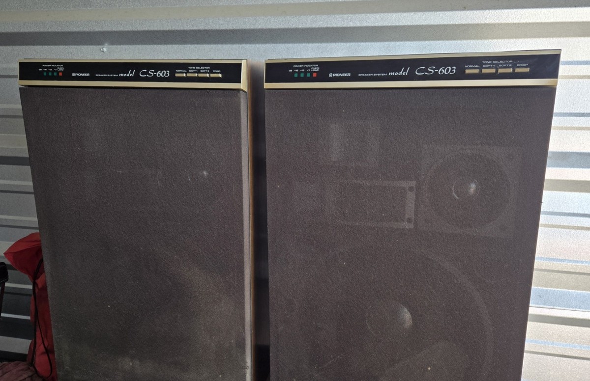 2 Pioneer CS-603 Home Speakers. | eBay