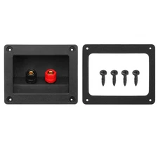 3 Inch Square Speaker Box Terminal Cup 2-Way Subwoofer Plug Connector