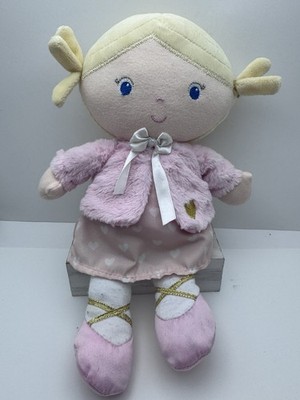 Kids Preferred Carly Soft Plush Doll 2009 Pink Dress Jacket 11 In Baby Doll Toy