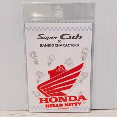 HONDA Super Cub × SANRIO FIGUREN Hello Kitty Sticker