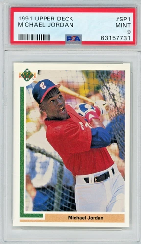 1991 Upper Deck Michael Jordan #SP1 Rookie PSA 9