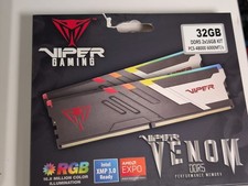 Patriot Viper Venom RGB 32GB 2x16GB DDR5 6000 CL30 XMP EXPO