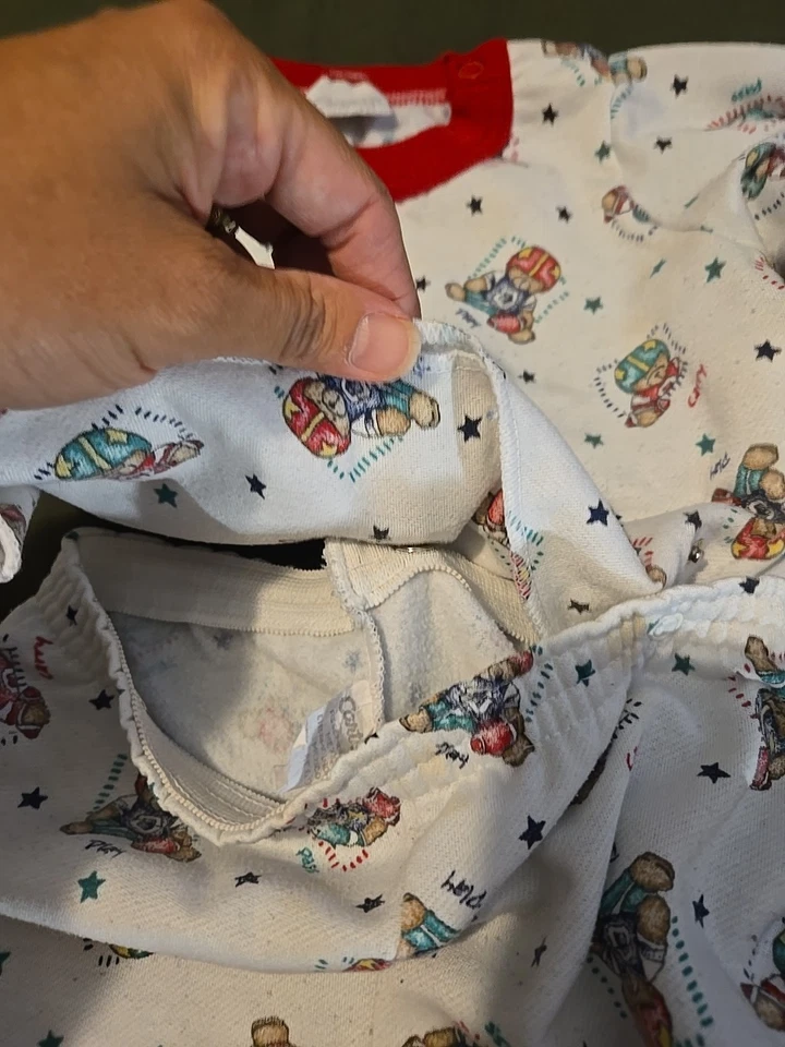 Винтажный комплект из 2 спальных мест Silver Tag Carters 12-18 M для мальчика - Изображение 4 из 4