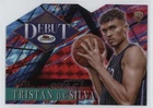 2024 Topps Finest Basketball Red Black Geometric Refractor Tristan da Silva #D-18