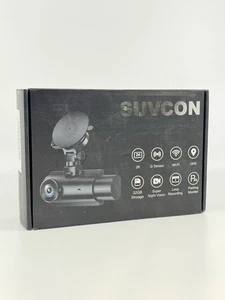 SUVCON Dash Cam Front and Rear, 1080P Dash Camera for Cars, 3 Channel Car Camera