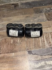 Lot of 2 OEC-MORRIS 2 STR - 14 STR Insulated Compression Lug 3 port cat. # 97519