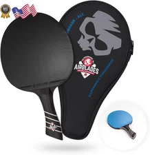 AirBlades The Peace Maker ALC Professional Ping Pong Paddle Carbon Fiber NEW