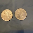 1896 Morgan SILVER Dollar & 1900 Morgan SILVER Dollar