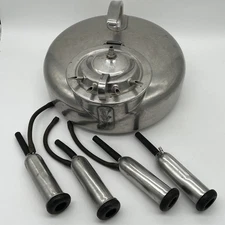 Vintage Surge Milker Stainless Steel 6 Gal w Shells - No Pulser Fast Ship!  READ