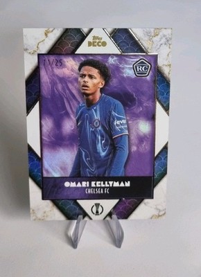 2024-25 Topps Deco PRODIGY Omari Kellyman Chelsea Rookie RC /25