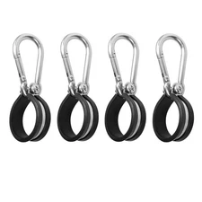 Hanger Bracket Mounting Assembly Rubber Cushioned Stainless Steel Airpower Li...