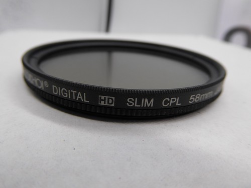 58 mm ultraflacher CPL kreisförmiger polarisierender Polarisationsfilter für Kameraobjektiv