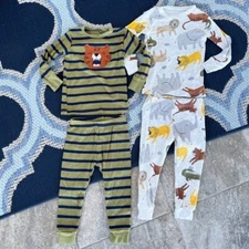 Carter's Long Sleeve Tee & Matching Pants Outfits Size 12 Months