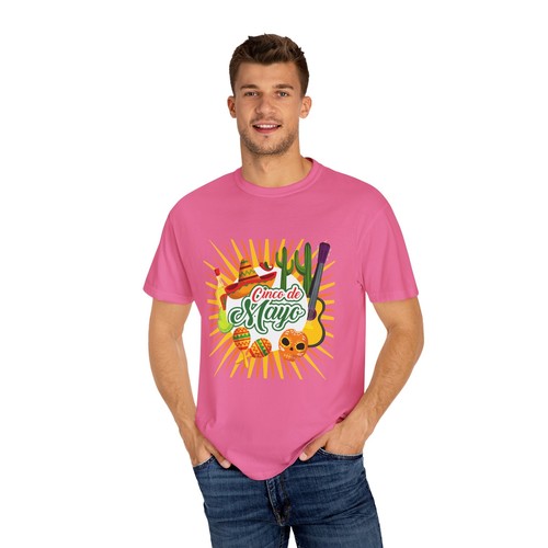 Cinco de Mayo Unisex T-Shirt | Colorful Mexican Fiesta Tee - Picture 193 of 213